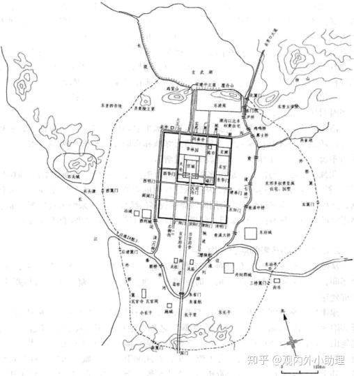 图|南朝建康平面推想图