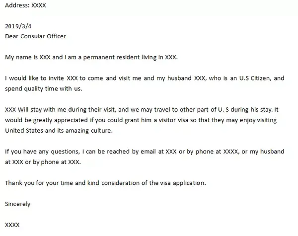 consular,fifteenth 2019/3/4 dear consular officer my name is xxx and i am a