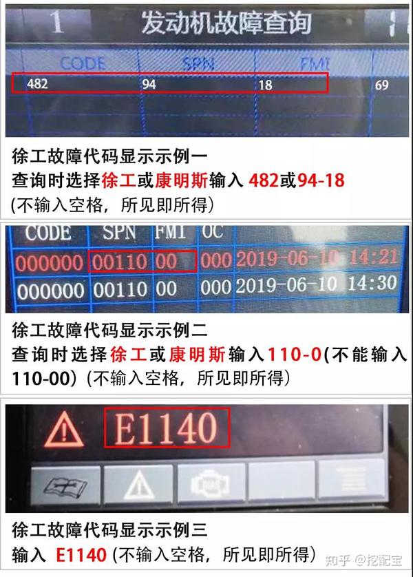 住友常见故障代码显示以及查询方法