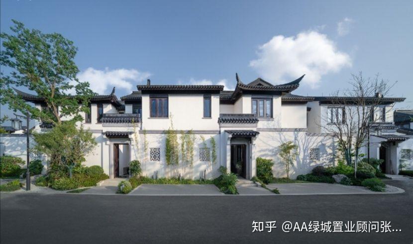 延续中华古典建筑之美,绿城中式园林别墅,送精装和院子!