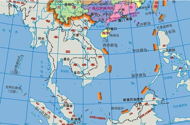 而海洋国土则为剩余内水,领海 其他管辖海域(包括毗连区,专属经济区和