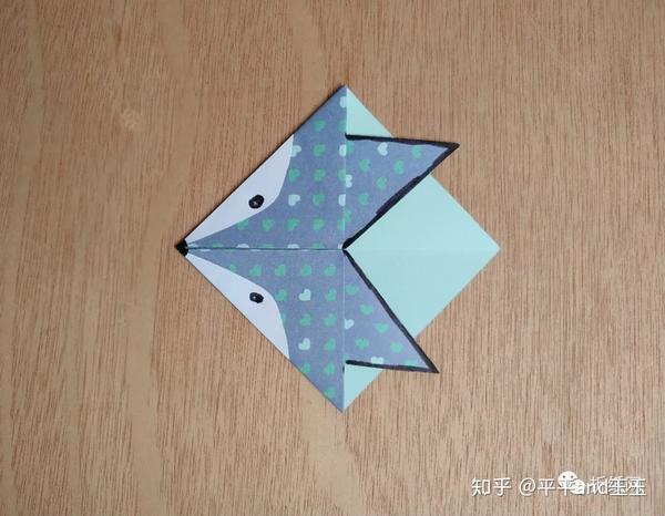 狐狸书签折纸教程