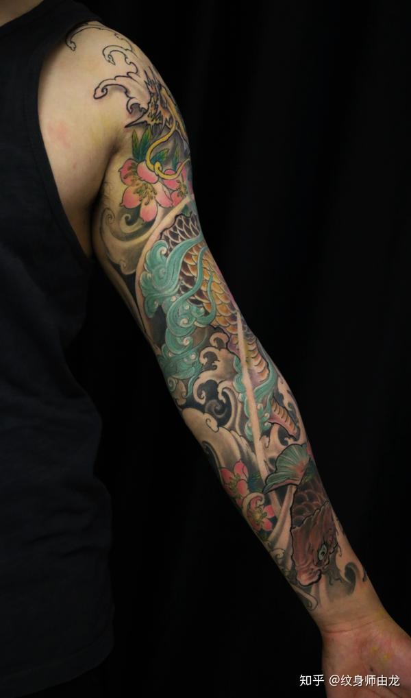 上海纹身由龙刺青作品花臂麒麟纹身麒麟纹身设计纹麒麟好看吗