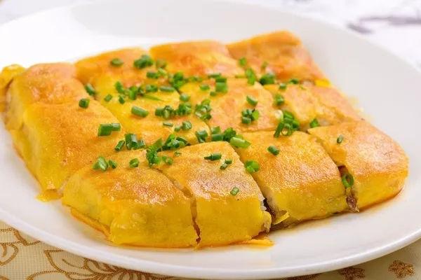 非遗美食#老通城豆皮