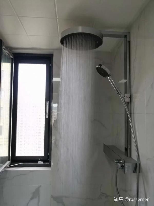 汉斯格雅大境雨淋浴花洒安装实拍