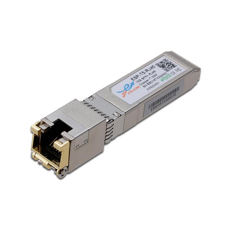 易天光通信sfp电口模块和10g sfp 电口模块介绍