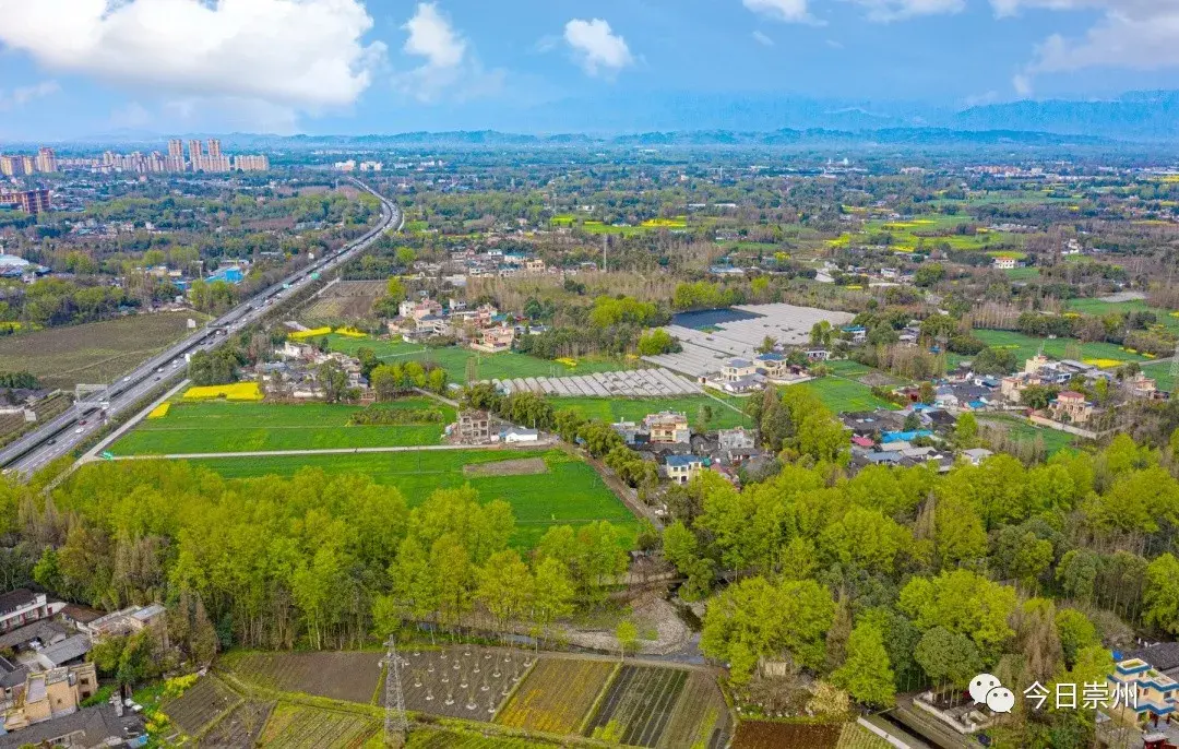 01北溪湿地成名高速崇州出口-北溪湿地-廖家镇全兴村学习强国主题公园