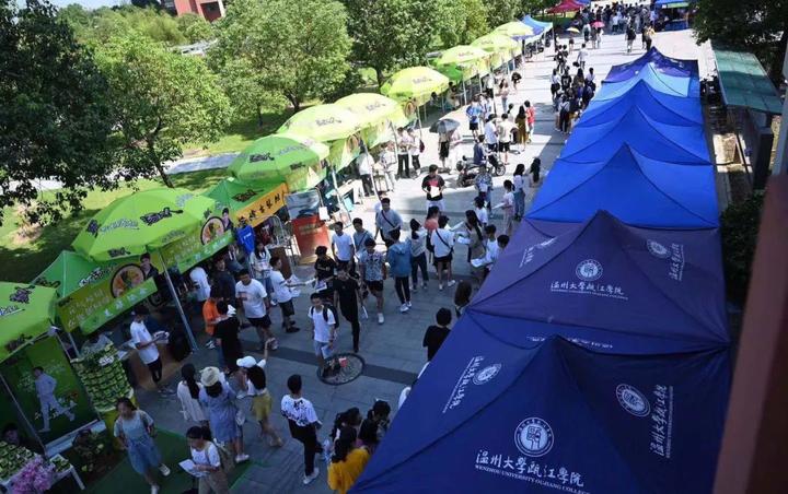 温州大学瓯江学院校园圈