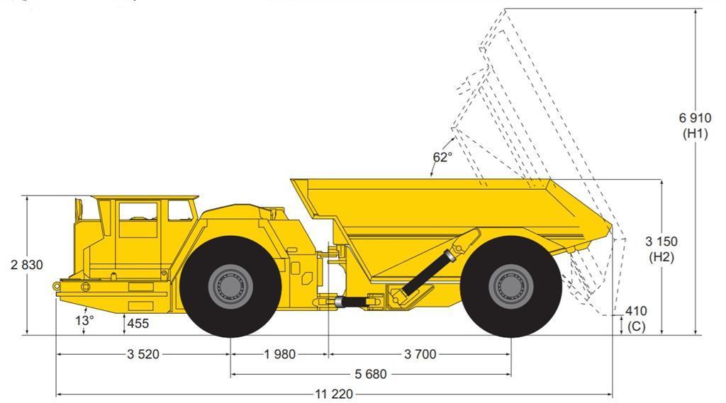 地下矿洞中的巨无霸请看atlascopco擎天巨神mt5020
