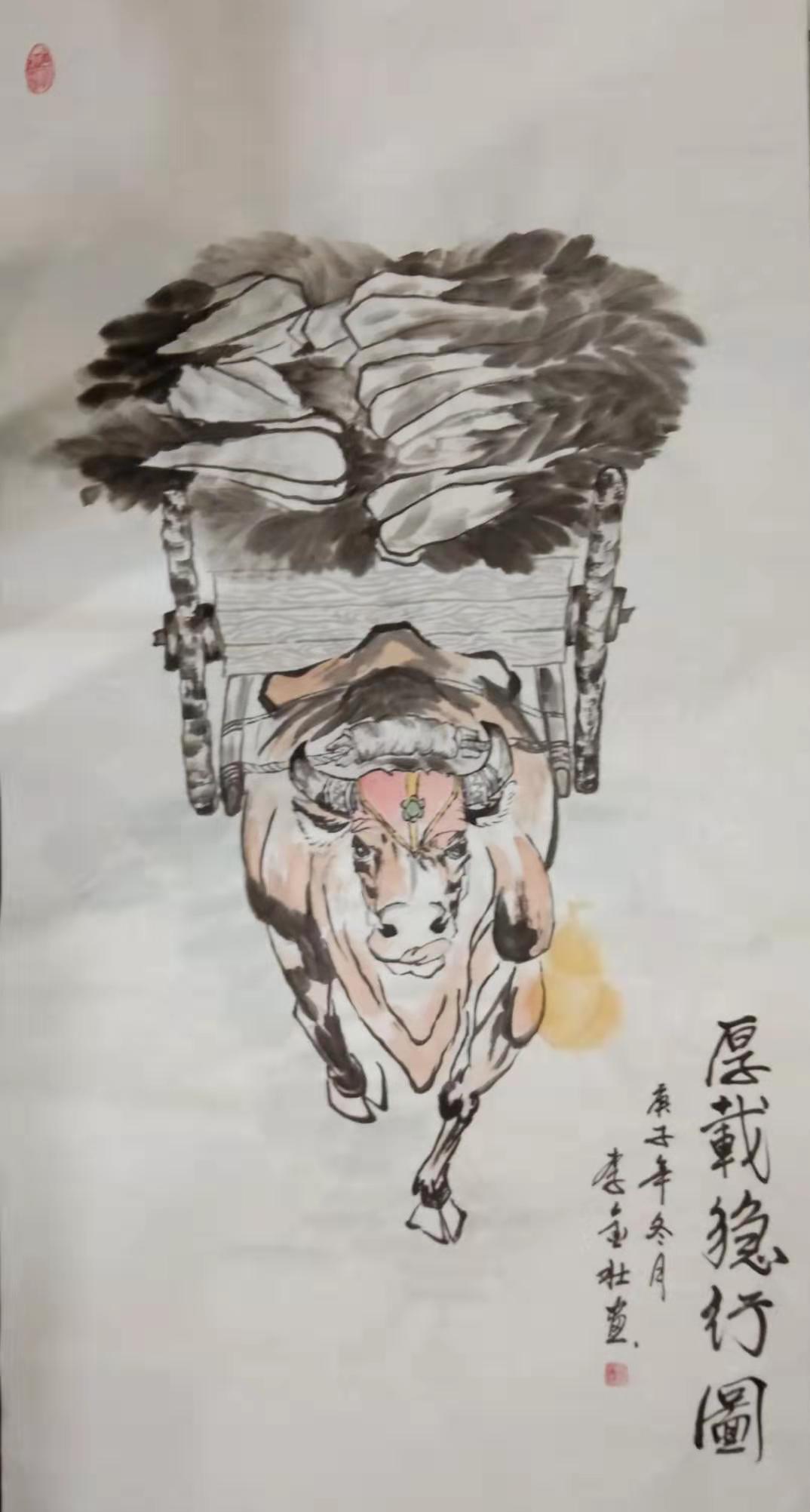 李金壮,字墨五,内蒙古画家.师从赵桑布,王永贵,专门研习山水,花鸟.
