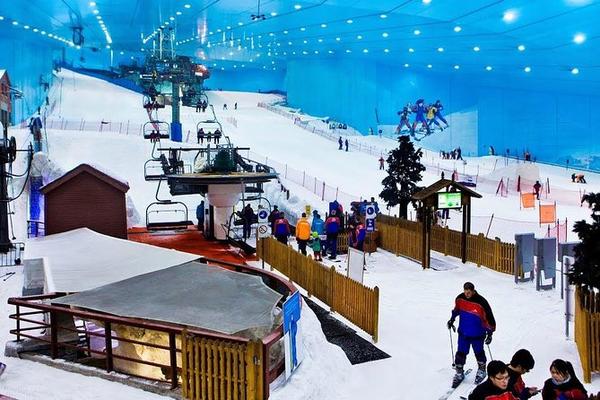 世界6大知名室内滑雪场盘点最大的居然在中国迪拜沙特人也这么爱滑雪