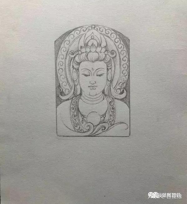 我是雕刻师杨静,玉雕人物画稿作品欣赏