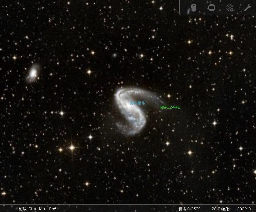 629 ngc5128 半人马座 a vmag=6.830 m83 南风车星系vmag=7.