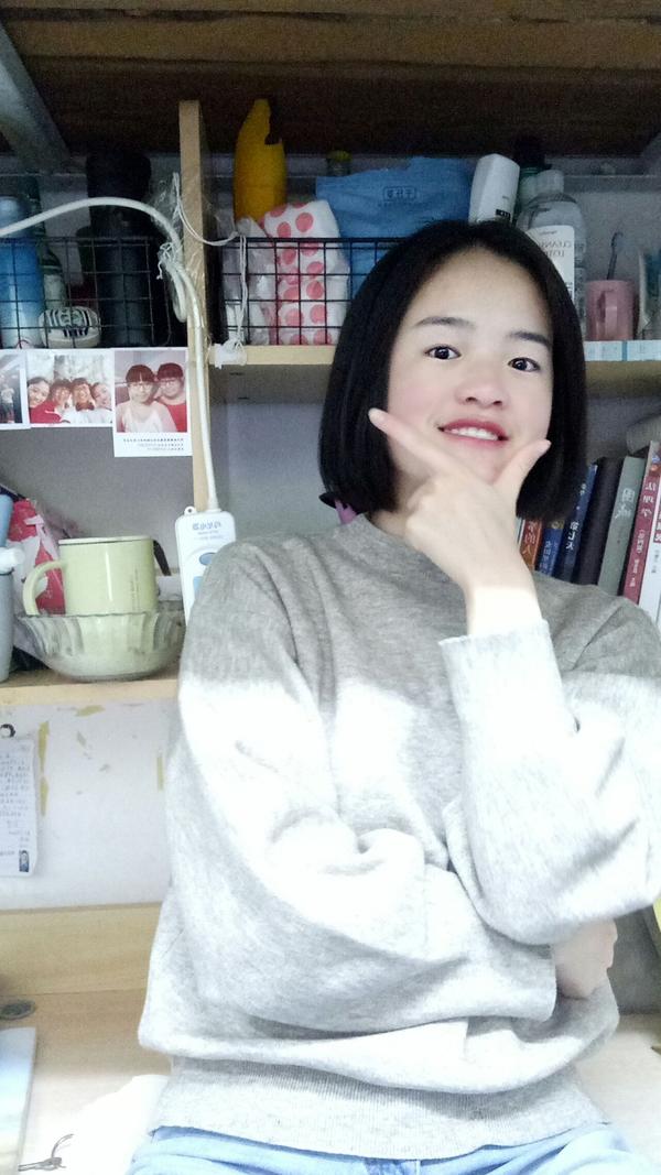 剪了又软化了一次,洗完以后真是……虽然这样,但是我不后悔!
