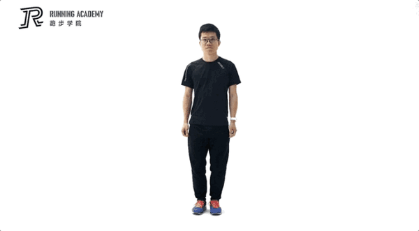 转换支撑,gif截取自 30天跑姿改善计划课表视频 做 转换支撑练习5~10