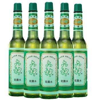 六神花露水经典老式玻璃瓶装195ml*5瓶