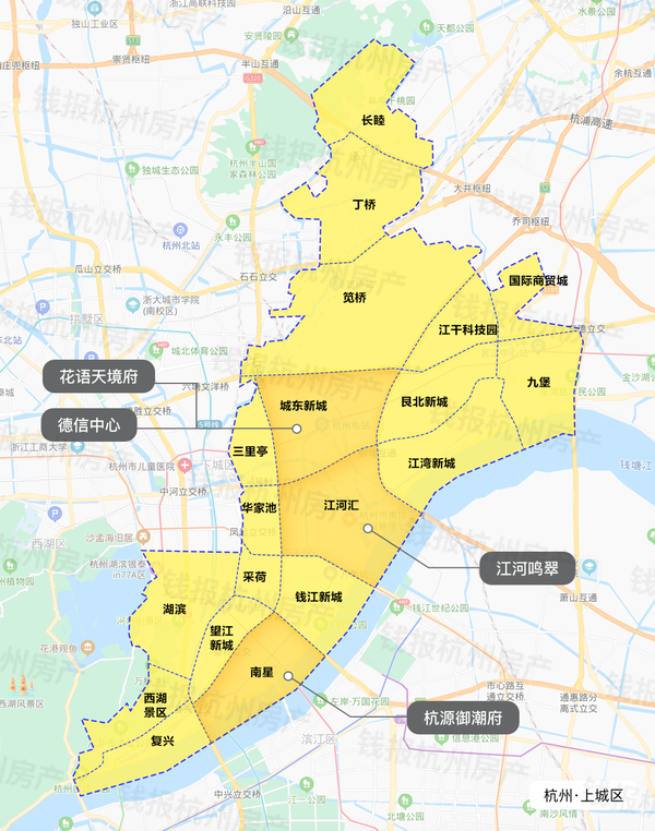 杭州市新房限售五年内不得出售地图出炉火热火热