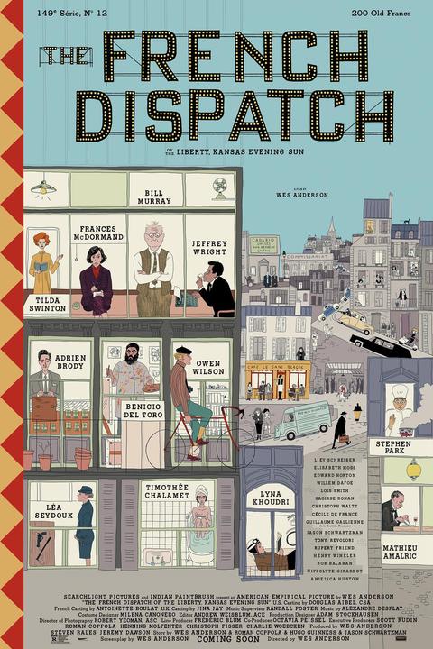 暂无评分 2020-07-24 上映 the french dispatch 2020-07-24 英国