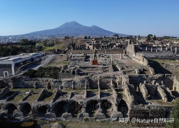 罗马庞贝城位于现在的意大利,在公元79年被火山喷发掩埋.