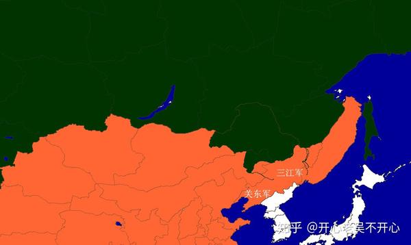 平原交界之松辽分水岭处展开,其中"北满""西满""关东"三支队六万七千