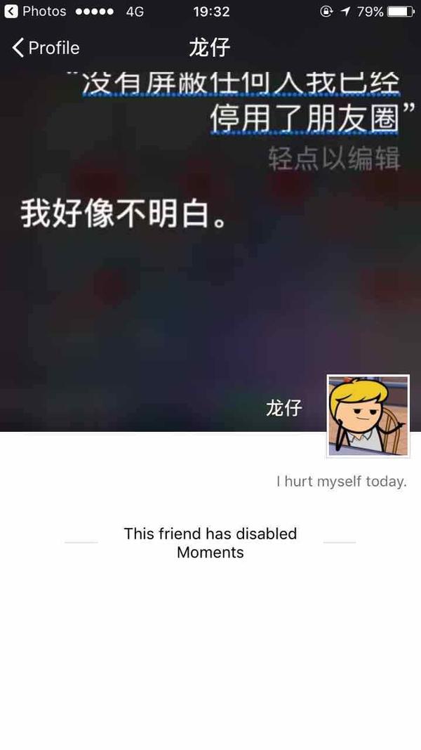 设置-通用-功能 中的朋友圈一直以来都可以选择停用,但是停用的效果在