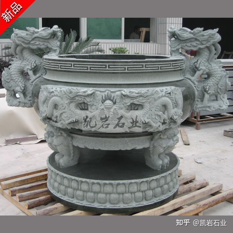 石雕香炉佛教石雕香炉惠安石头香炉雕刻