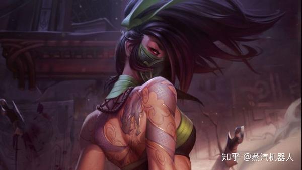 【美服更新预告】英雄重做:离群之刺 阿卡丽