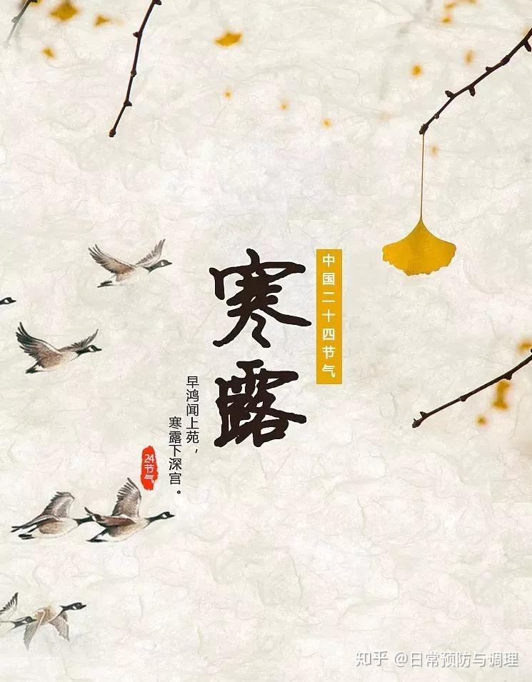 今日寒露小心邪入体一个方法祛除体内湿气邪气包你秋冬都健康