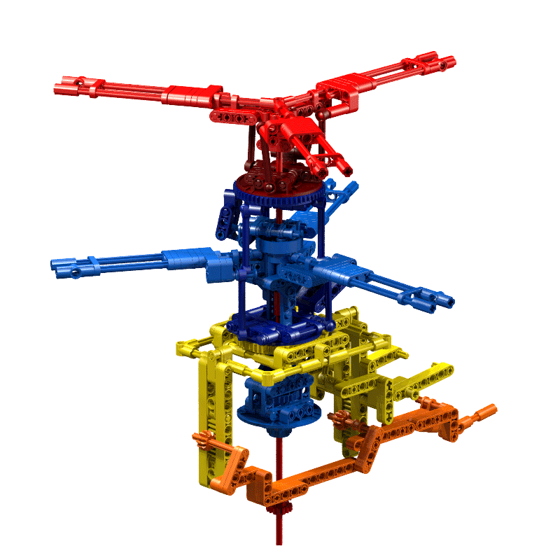 直升机的原理动态图 直升机转向原理动图 元珍动漫资讯  2019年3月13