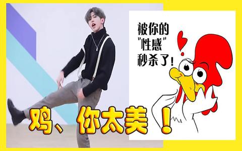【搞笑】鸡你太美!看蔡徐坤与鸡共舞!