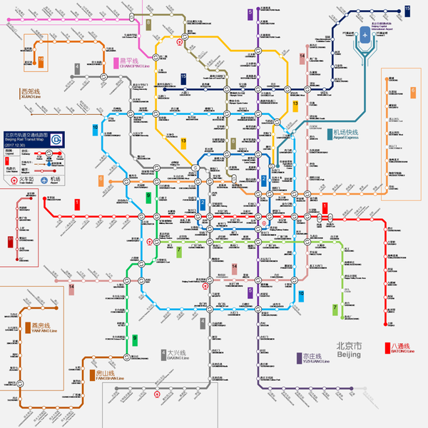 如何制作一张地铁线路图?