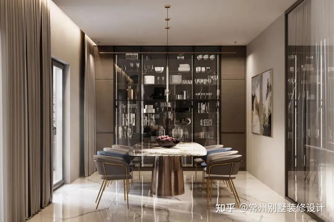别墅装修 |现代轻奢别墅设计,构建生活的高级感