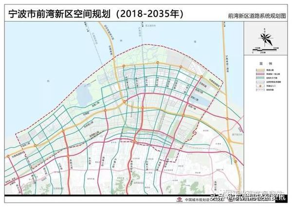 前湾新区道路系统规划