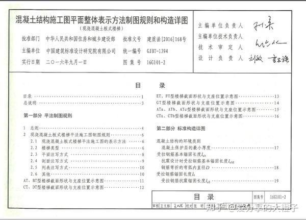 建筑施工平法构造图(16g101-1)