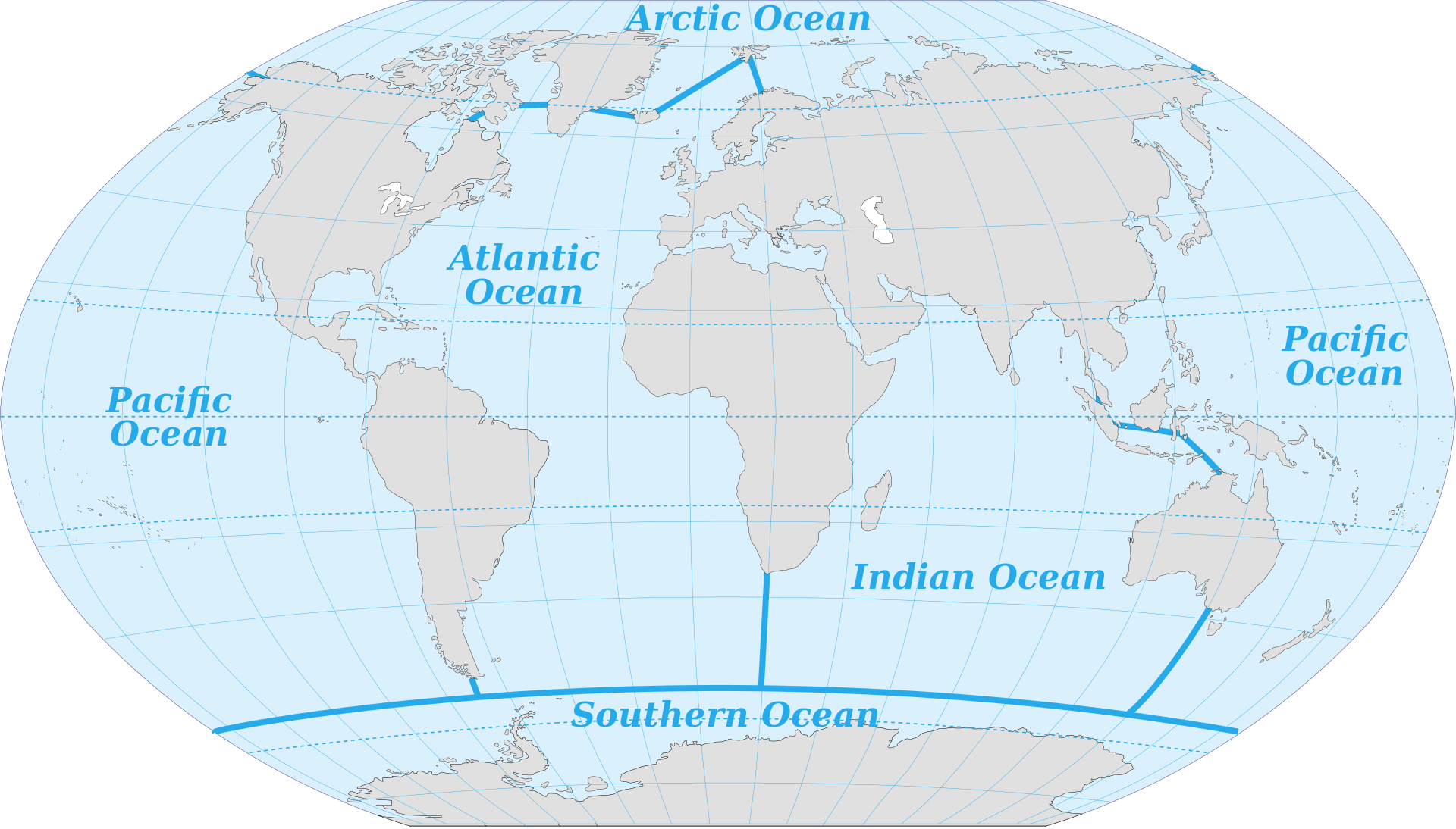 大西洋和太平洋海水真的不能融合这条分界线究竟是什么