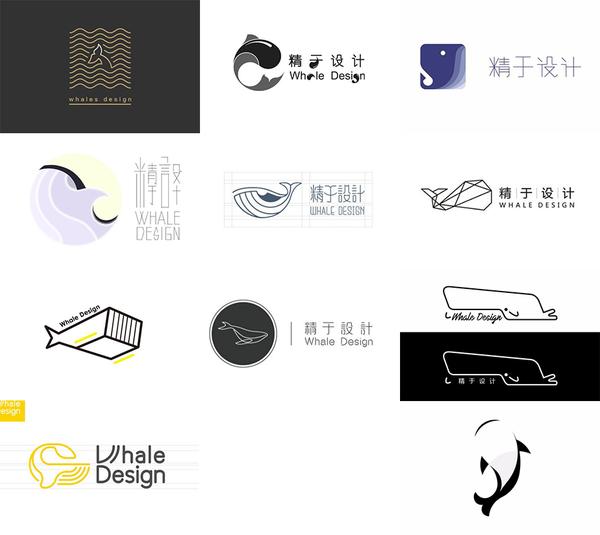 最终的logo经历几次修改深化,最终定型.我们的小鲸鱼长这个样子!