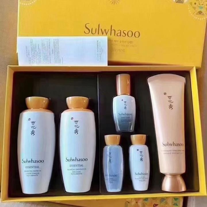 sulwhasoo雪花秀雨润套盒滋阴水乳套装水125ml 乳125ml