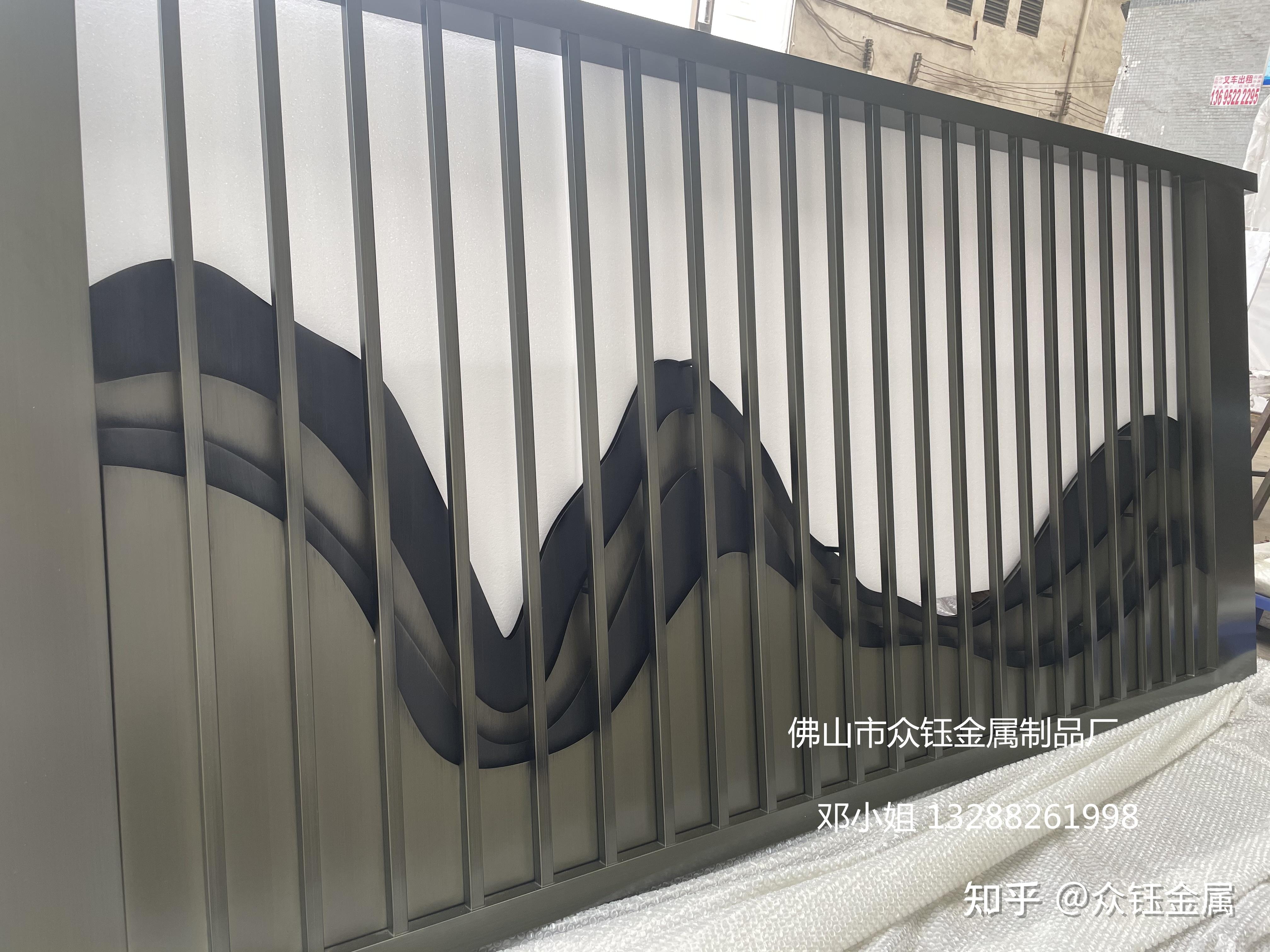 庭院不锈钢景墙