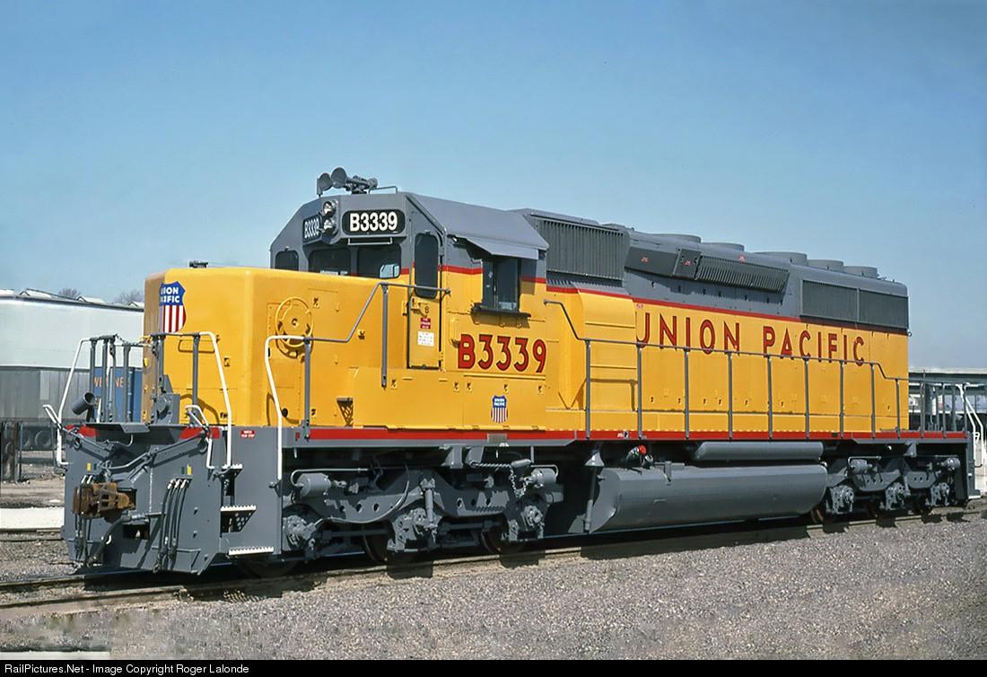 美国联合太平洋铁路sd40-2-1896和sd40-2-1996号内燃机车! - 知乎