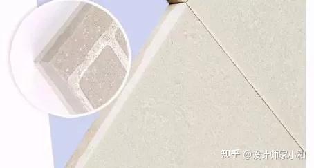 玻化砖侧面,分为两层