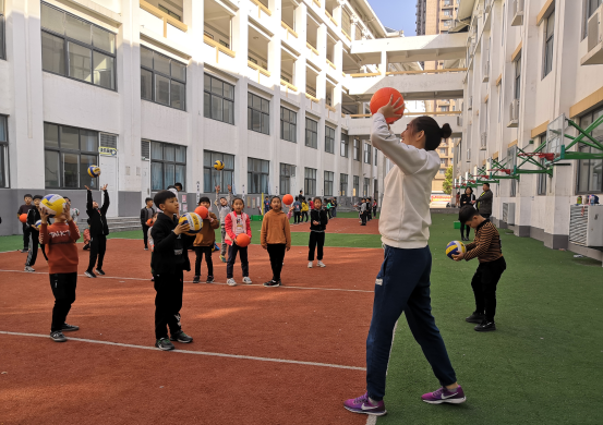 漯河市体育运动学校"体育项目进校园"活动,走进许慎小学