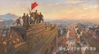 红旗插上南京总统府