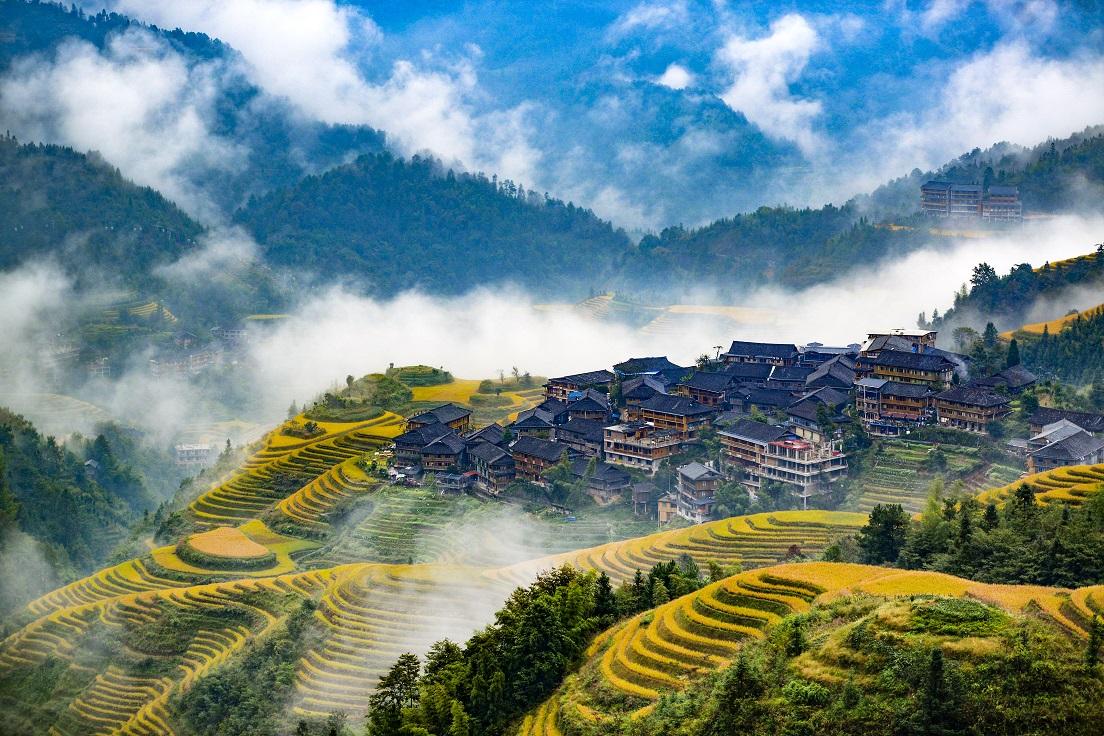 它拥有绝美的风景,它是中国的文化瑰宝,它是"世界梯田