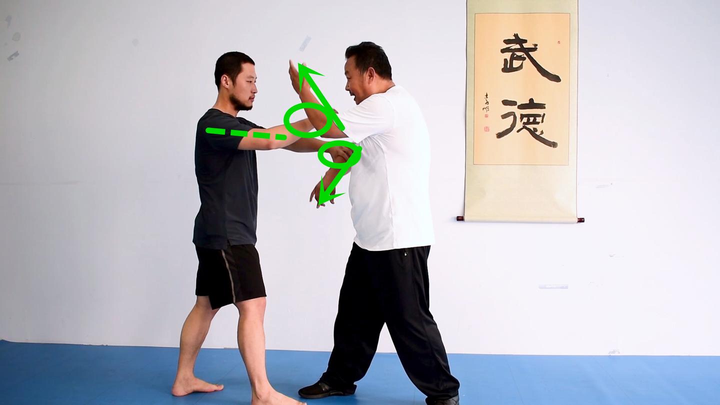 内家武术整劲的力量有多大形意拳劈拳钻拳实战讲解