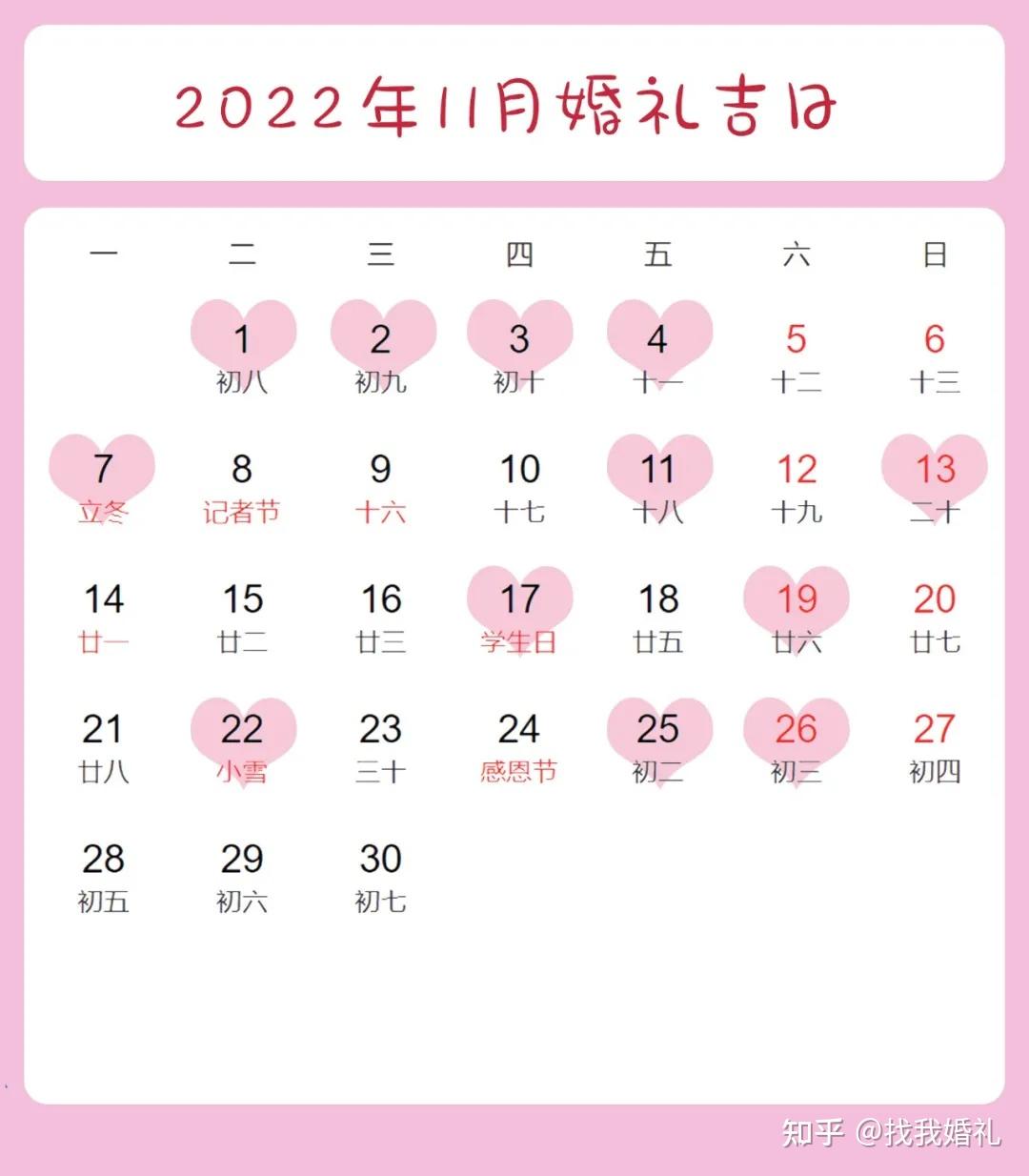 2022年黄道吉日共145天这些日子结婚别错过呀