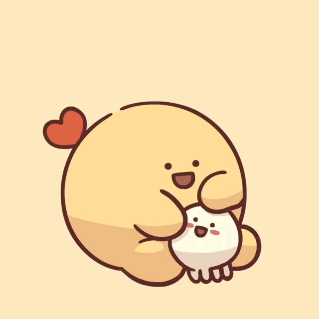 大土豆和小章鱼团子表情包合集