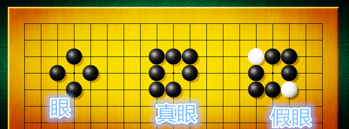 围棋启蒙第六课真眼与假眼