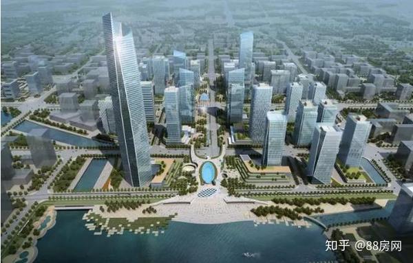 吴江太湖新城快速发展, 已经高楼林立,商业云集.