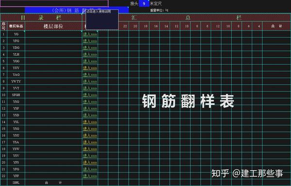 钢筋翻样难计算excel自动计算全套模板直接套公式出结果