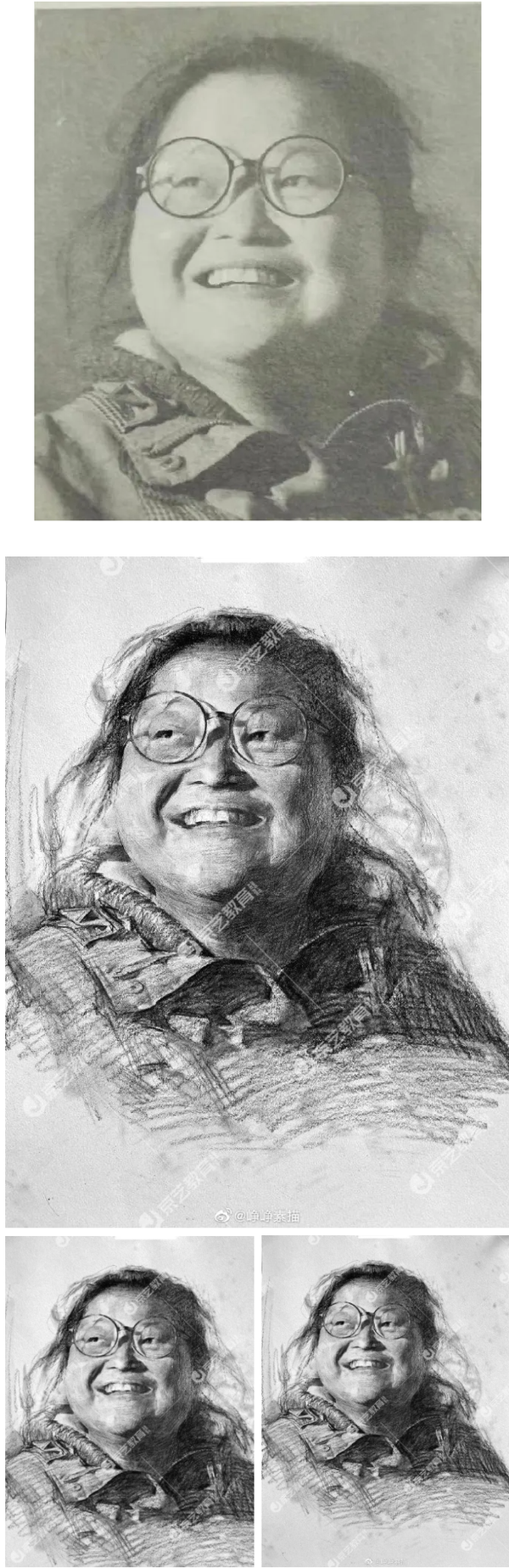 全国素描名师吕峥峥画过的31省联考真题内含详细步骤图美术生必收藏